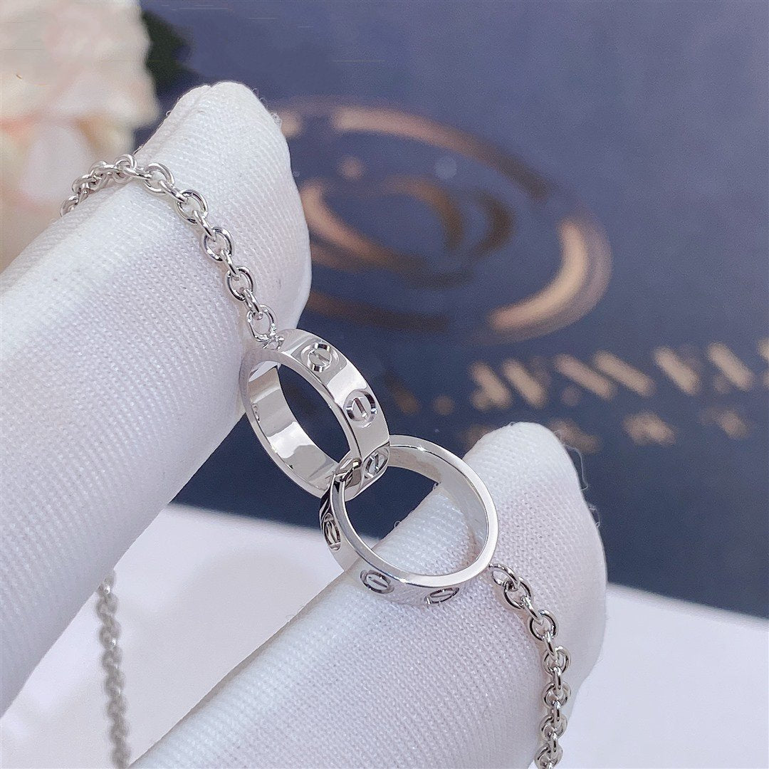 [Everoly JW]LOVE BRACELET DOUBLE RING