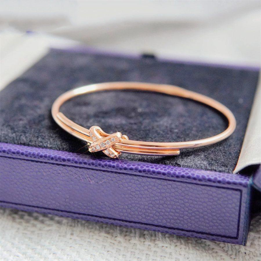 [Everoly JW]JEUX DE BRACELET PINK GOLD DIAMONDS