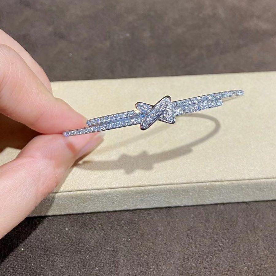 [Everoly JW]JEUX DE BRACELET DIAMONDS SILVER