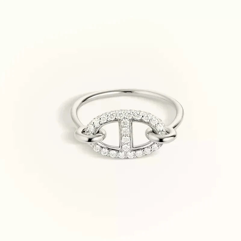 [Everoly JW]RONDE SMALL SILVER DIAMOND RING