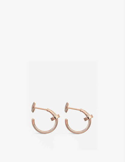 [Everoly JW]JUSTE EARRINGS PINK GOLD