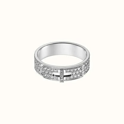[Everoly JW]KELLY SILVER DIAMOND RING