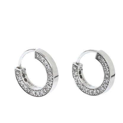 [Everoly JW]LOVE DIAMOND EARRINGS