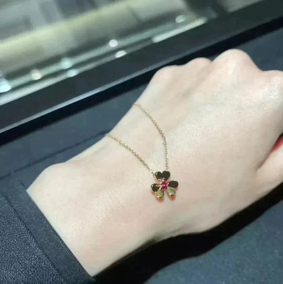 [Everoly JW]FRIVOLE GOLD FLOWER NECKLACE