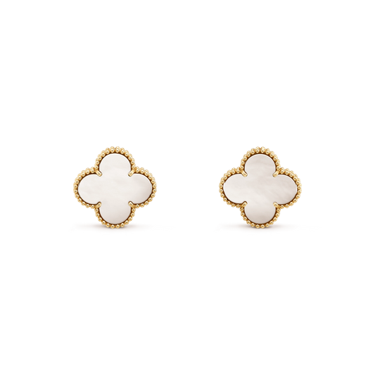 [Everoly JW]CLOVER MINI GOLD EARRINGS