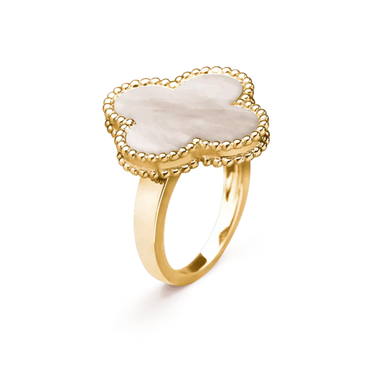 [Everoly JW]CLOVER WHITE MOP RING