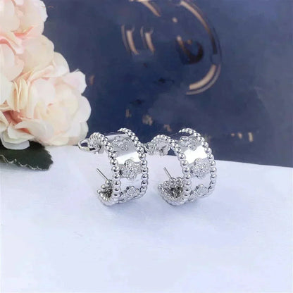 [Everoly JW]PERLEE DIAMOND EARRINGS