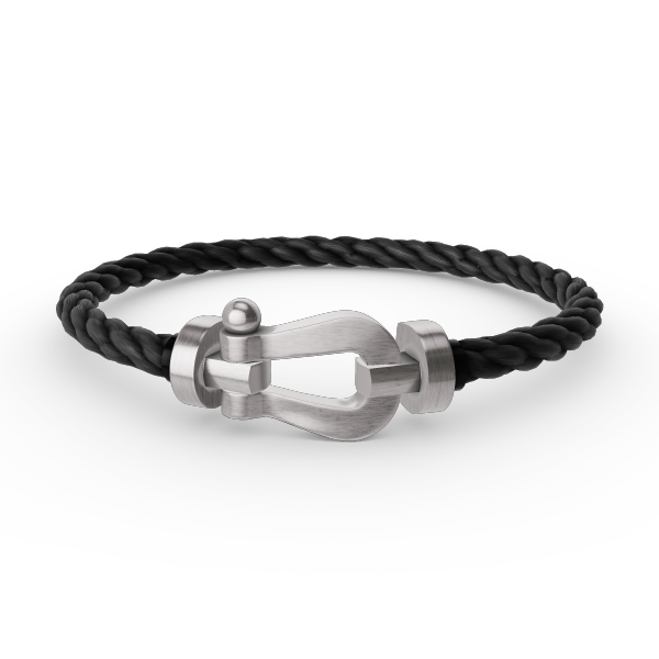 [Everoly JW]FORCE LARGE HORSESHOE NO DIAMOND BRACELET SILVER